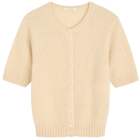 By Malene Birger Myrtilla Soft Cardigan, Vanilla Cream